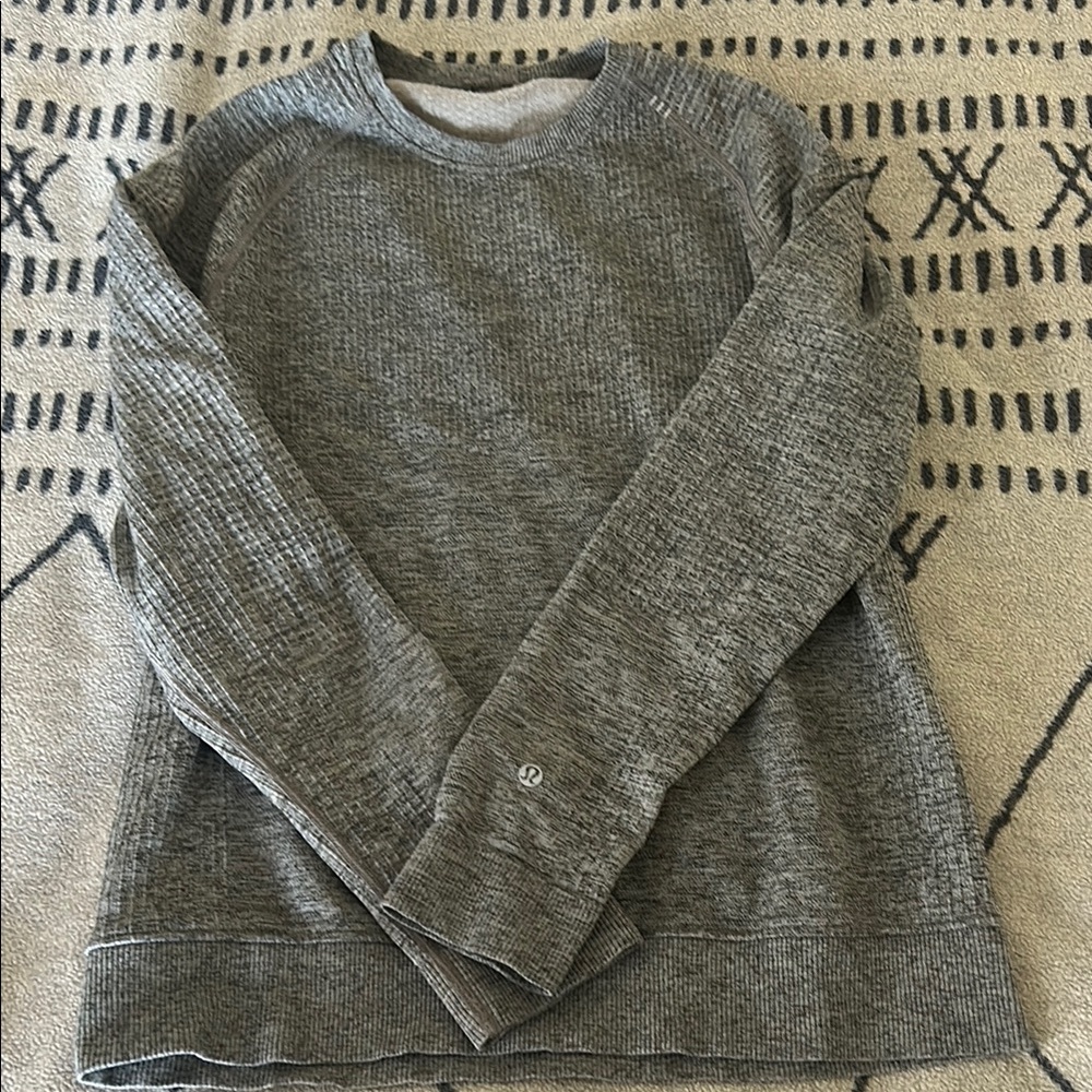 lululemon engineered warmth Gray Men's Sweater